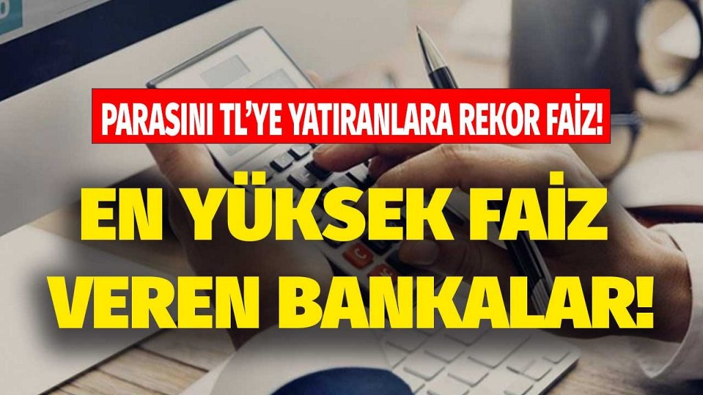 en yüksek faiz veren bankalar2