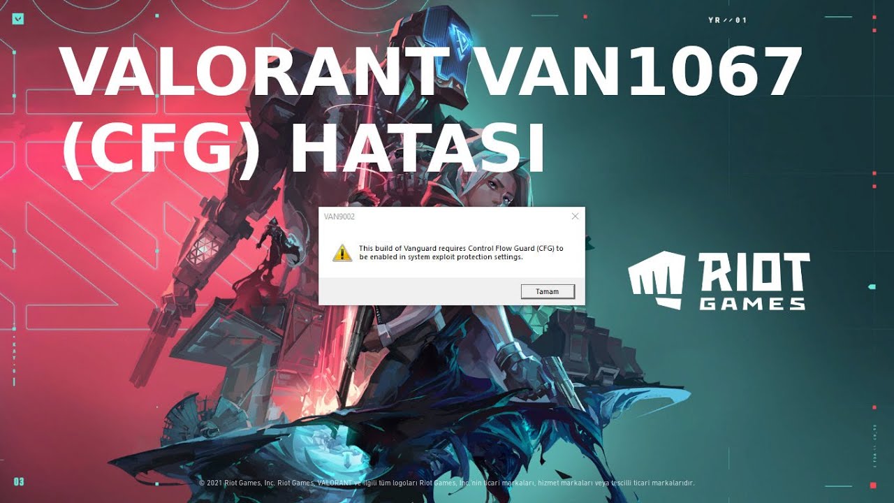 valorant van 1067 hata kodu ve Çözümü kapak